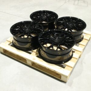 Set of CVR1 19x8,5 ET30 5x108 Gloss Black