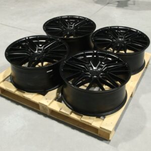 Set of JR38 21x9 ET35 + 21x9,5 ET35 5x112 Matt Black