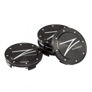 Premium Collection | 4 Centercaps - Gunmetal/Matte Gunmetal | default