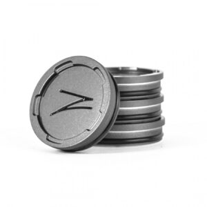 Z Centercaps | Matte Gunmetal + Gloss Black Z | default