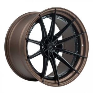 ZP.MODULAR 1 | SUPER DEEP CONCAVE - Satin Black Center / Cafe Americano Lip | 9,5J x 20" ET22 5x120 72,6