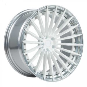 ZP.MODULAR 2 | DEEP CONCAVE - Pur White / Pur Aluminum Lip | 10,5J x 22'' ET12 5x112 66.6