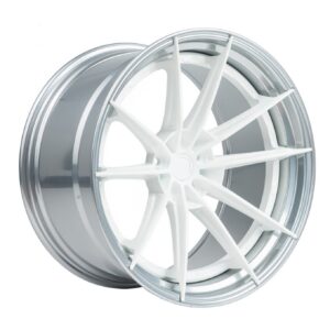 ZP.MODULAR 1 | SUPER DEEP CONCAVE - White Center / Pur Aluminum Lip | 9,5J x 20" ET22 5x120 72,6