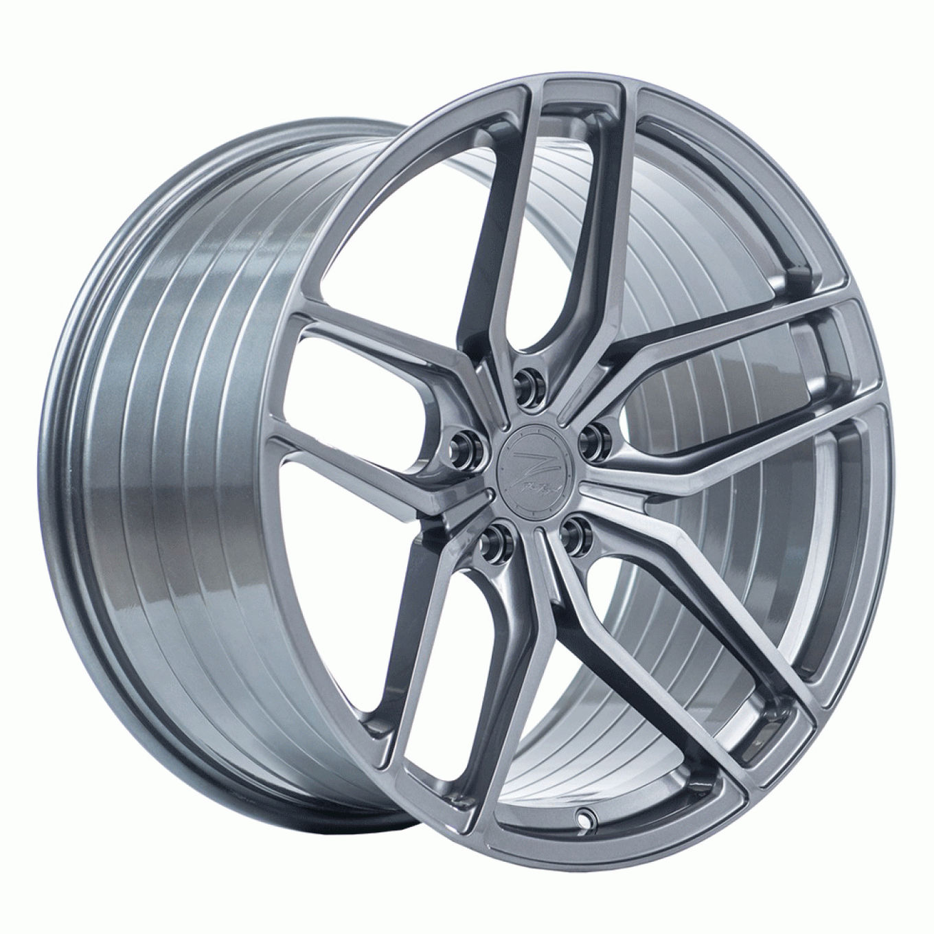 ZP2.1 Deep Concave FlowForged | Gloss Metal | 8,5J x 19" ET45 5x112 66,6