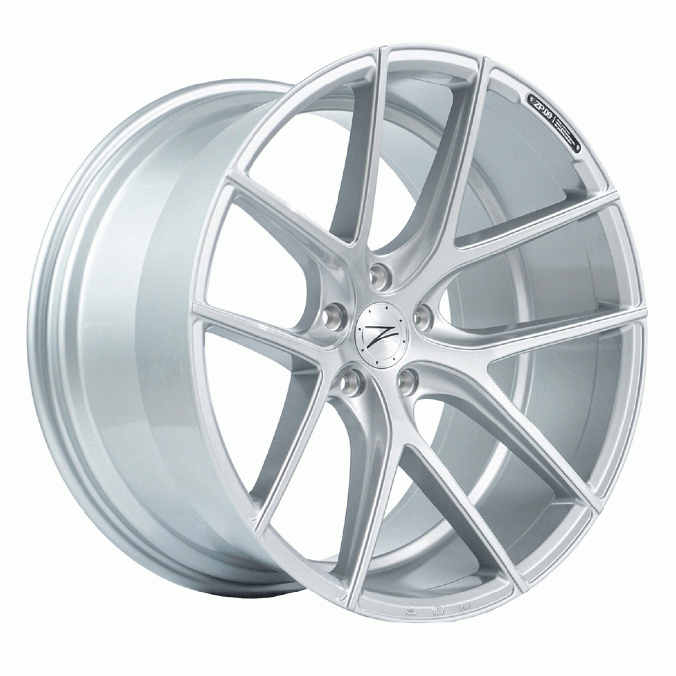 ZP.09 Deep Concave | Sparkling Silver (Custom Finish) | 10J x 20'' ET48 5x112 66,6