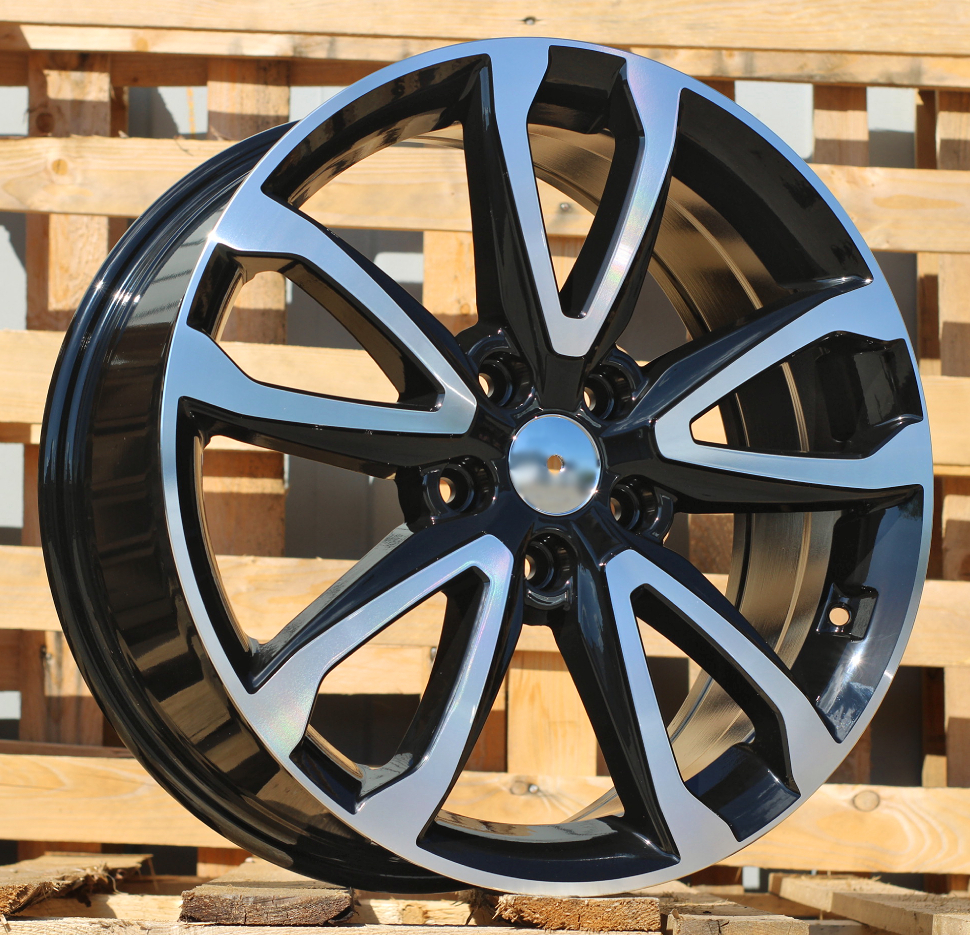 Jante RACIN 18x7,5 ET49,5 5x114,3 - Black Polished