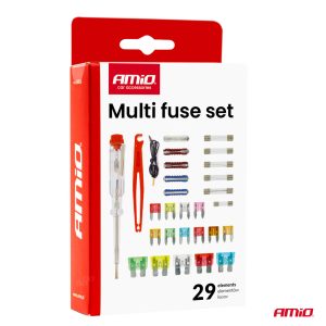 Conjunto 26 peças Fusíveis Sortido