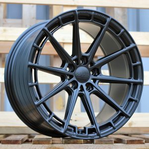 Jante HAXER 20x9 ET35 5x127 - Black Half Matt