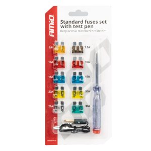 10x Fusíveis STANDARD com Caneta Busca Polos