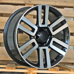 Jante Toyota 20x8,5 ET30 6x139,7 - Black Polished