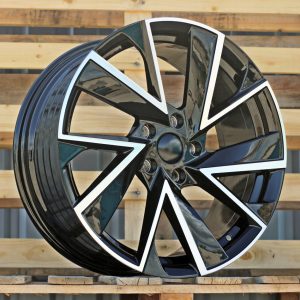 Jante Skoda 18x8 ET41 5x112 - Black Polished