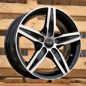 Jante RACIN 14x6 ET35 5x100 - Black Polished