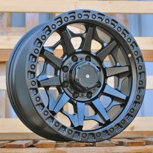 Jante 4X4 20x9 ET1 8x165,1 - Black Half Matt