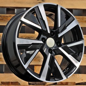 Jante Peugeot 16x6,5 ET40 5x108 - Black Polished
