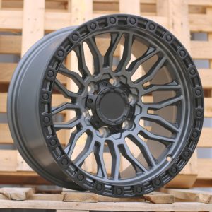 Jante 4X4 17x9 ET 6x139,7 - D Gun Metal+Matt Lip