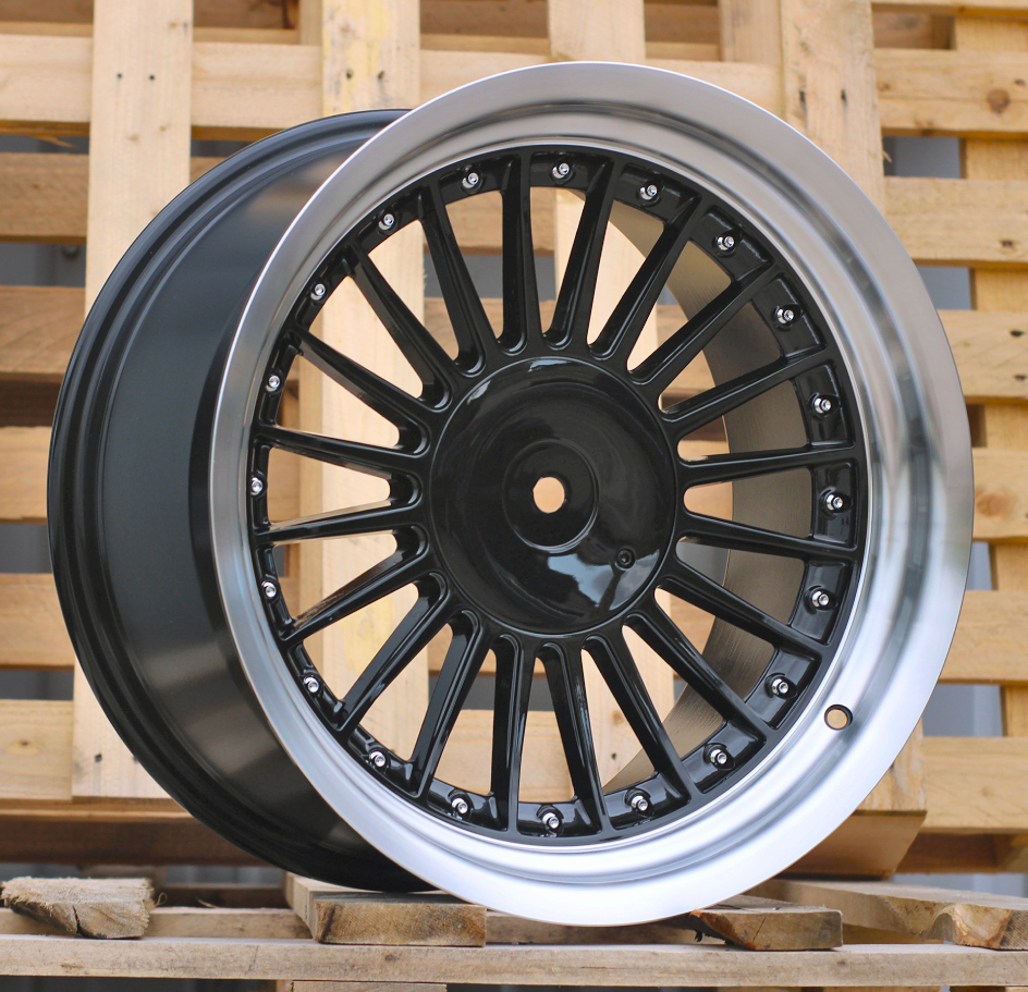 Jante BMW 17x9 ET15 5x120 - R Graphite+Polished Lip