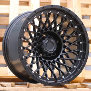 Jante 4X4 17x9 ET-10 5x127 - Black Matt