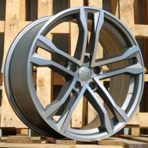 Jante Audi 19x8,5 ET35 5x112 - Grey Polished Half Matt