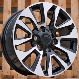 Jante 4X4 19x7,5 ET25 6x139,7 - Black Polished