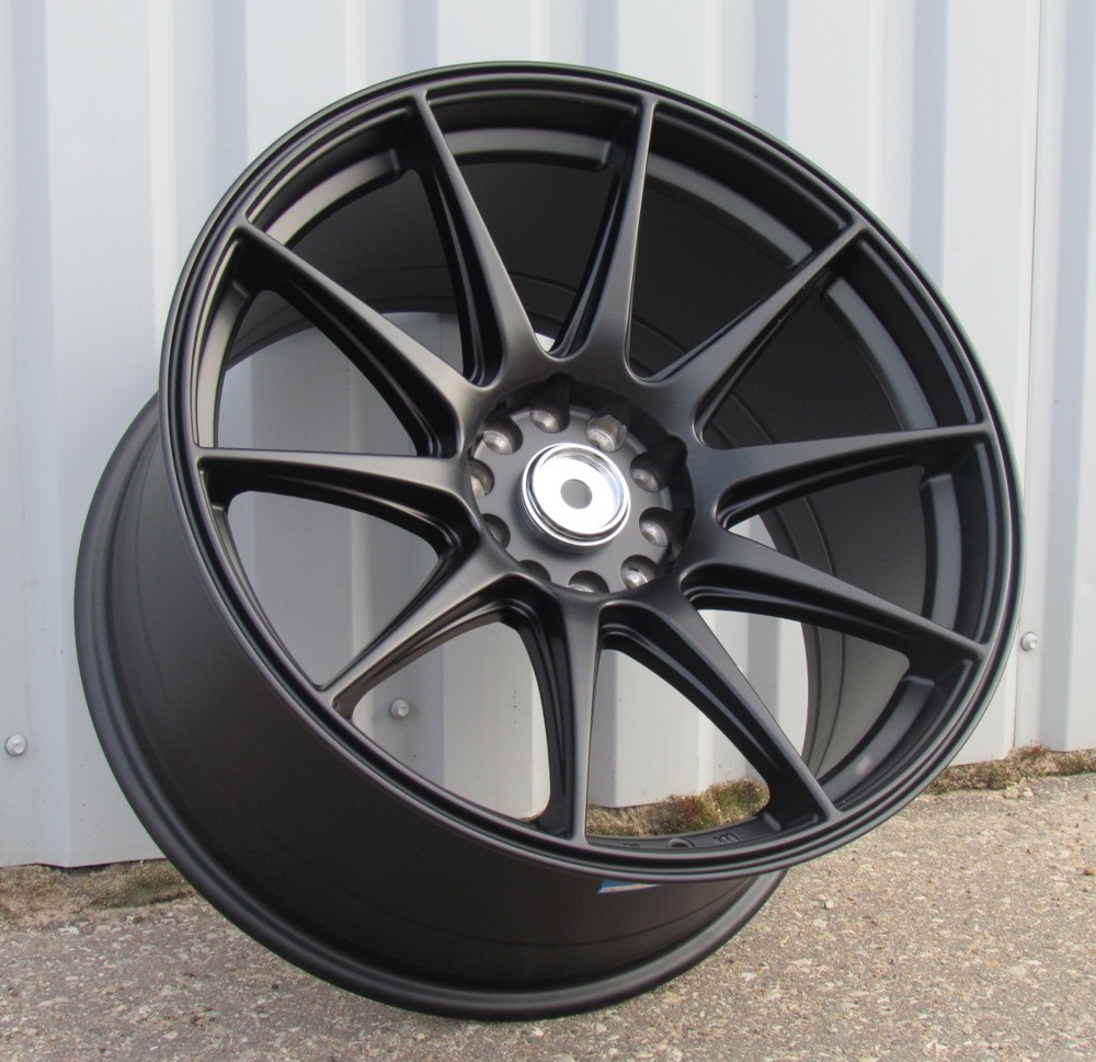 Jante RACIN 19x8,5 ET20 5x114|5x120 - Black Half Matt