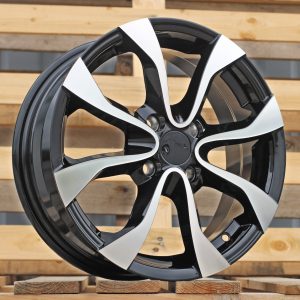 Jante Nissan 15x6 ET50 4x100 - Black Polished