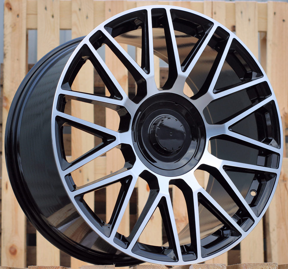 Jante Mercedes 21x11 ET55 5x112 - Black Polished