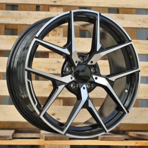 Jante Mercedes 18x8 ET43 5x112 - Black Polished