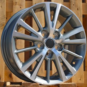 Jante Toyota 16x6,5 ET39 5x100 - Grey Polished