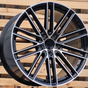 Jante Porsche 21x9,5 ET60 5x130 - Black Polished