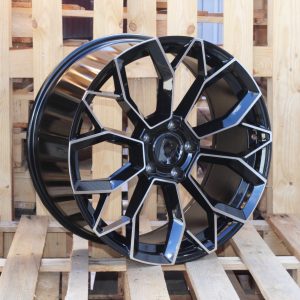 Jante Porsche 21x10 ET50 5x130 - Black Polished
