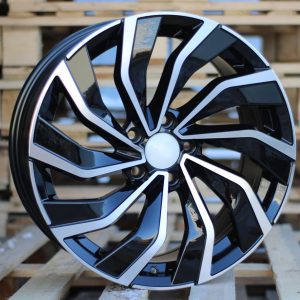 Jante Volkswagen 17x7,5 ET45 5x112 - Black Polished