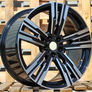 Jante BMW 21x8,5 ET25 5x112 - Black Polished