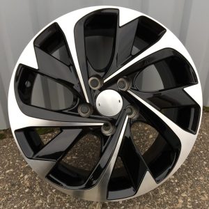Jante Toyota 16x6,5 ET40 5x100 - Black Polished