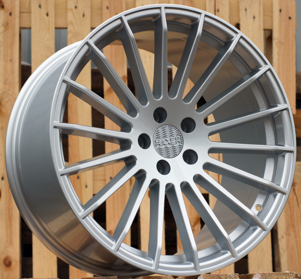 Jante HAXER 20x8,5 ET35 5x112 - Silver Shining