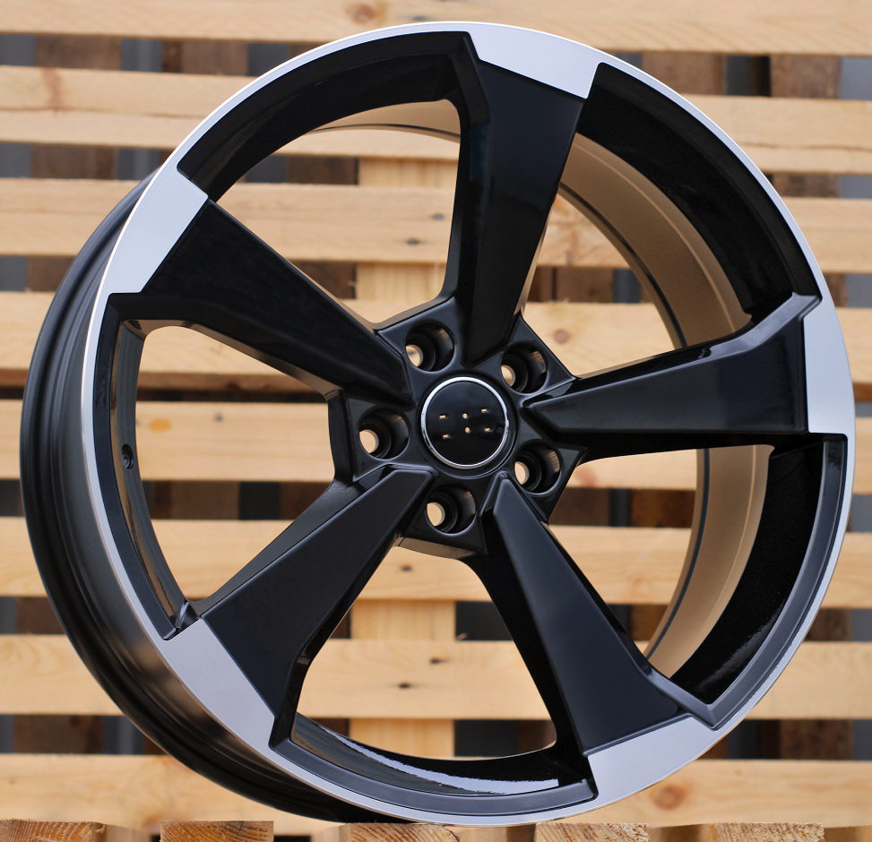 Jante Audi 19x8,5 ET40 5x112 - Black Polished