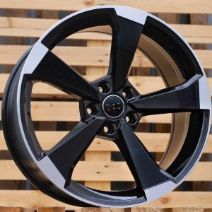 Jante Audi 19x8,5 ET40 5x112 - Black Polished