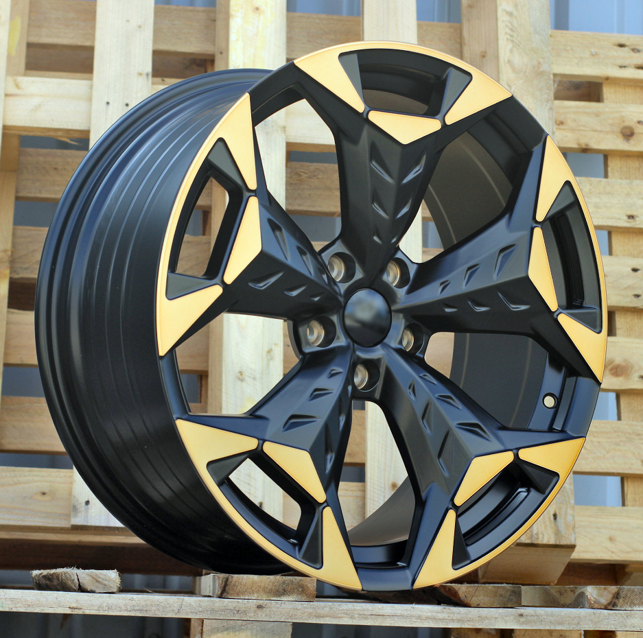 Jante CUPRA 18x8 ET38 5x112 - Black Polished Half Matt Cooper