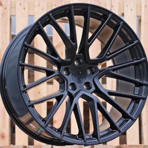 Jante Porsche 21x9 ET26 5x112 - Black Half Matt