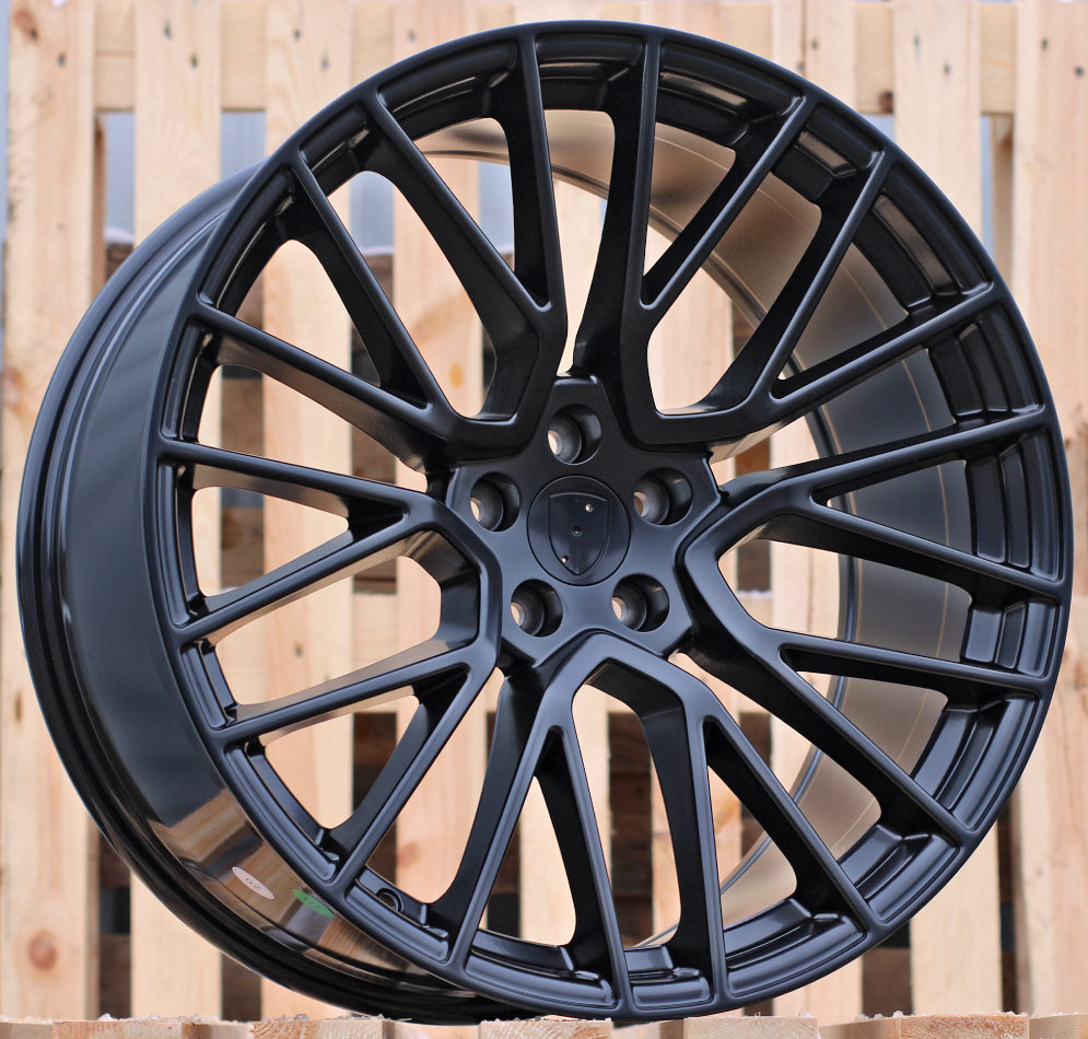 Jante Porsche 21x9 ET26 5x112 - Black Half Matt