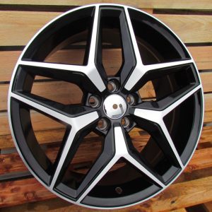 Jante Seat 17x7,5 ET45 5x100 - Black Polished+Powder Coating