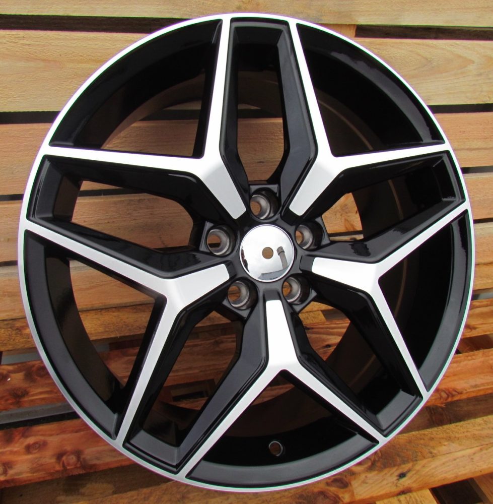 Jante Seat 17x7,5 ET45 5x100 - Black Polished+Powder Coating