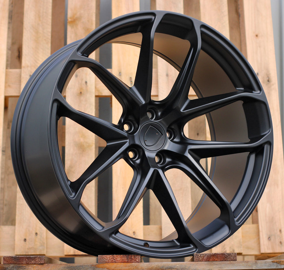 Jante Porsche 21x10 ET19 5x112 - B Black Half Matt