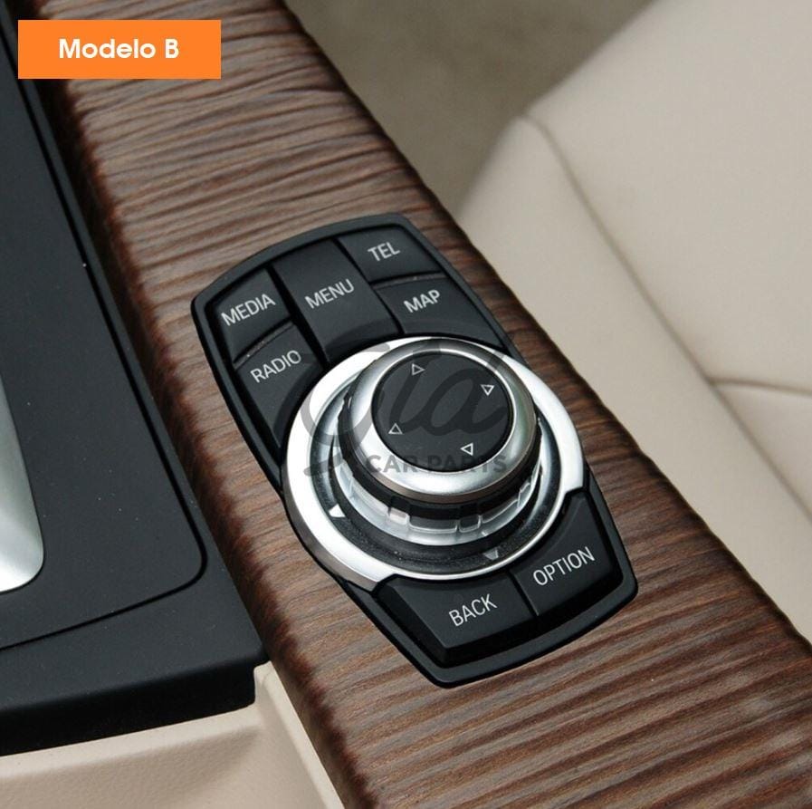 Conjunto de 6 Botões IDRIVE CIC BMW 1/2/3/4/5/6/7 X3 X4 X5 X6 - MEDIA - Image 2