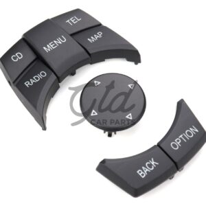 Pack 6 Botões IDRIVE CIC BMW 1/2/3/4/5/6/7 X3 X4 X5 X6  - CD