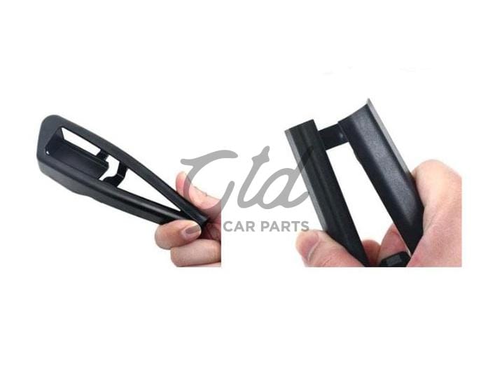 Pack 4 Frisos para Calhas Bancos Preto BMW 5 5GT 7 F10 F01 F07 Pré LCI - Image 4