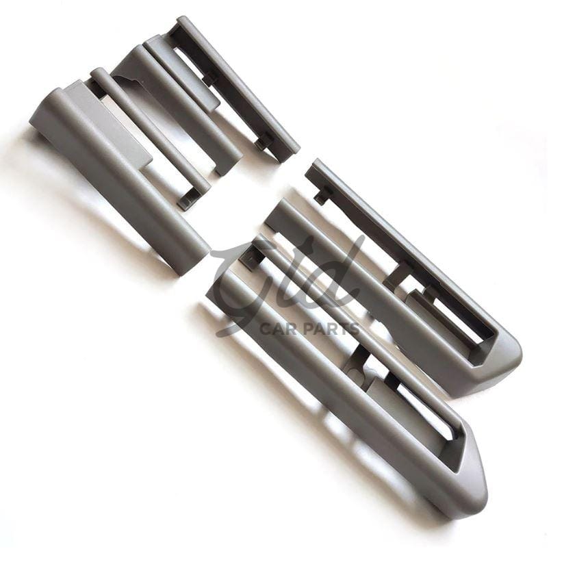Pack 4 Frisos para Calhas Bancos Cinza BMW 5 5GT 7 F10 F01 F07 Pré LCI - Image 2