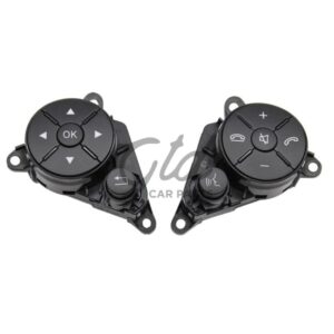 Comandos Volante Preto Mercedes-Benz Classe C E GLK W212 W207 W204 2008-2014