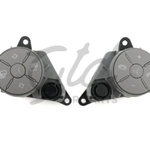 Comandos Volante Cinza Mercedes-Benz Classe R CLS SLK W251 W164 W219 W230 2008-2011