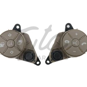 Comandos Volante Castanho Mercedes-Benz Classe R CLS SLK W251 W164 W219 W230 2009-2012