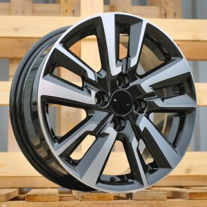 Jante Nissan 15x6 ET40 4x100 - Black Polished